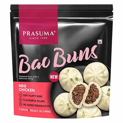 Prasuma Bao Buns BBQ Chicken Frozen 300G