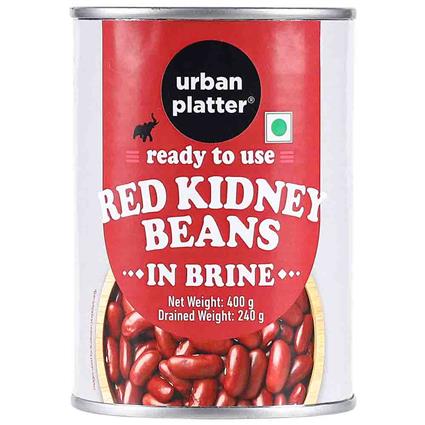 Urban Platter Red Kidney Beans In Brine 400G