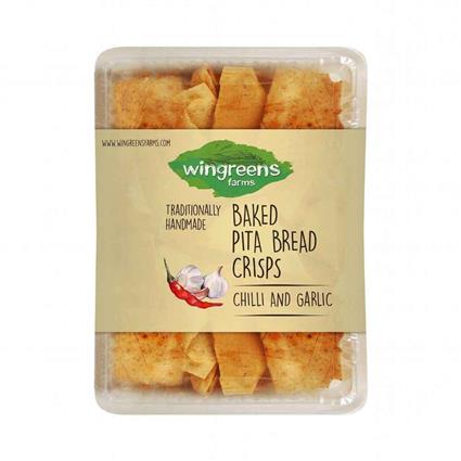 Wingreens Chilli Garlic Pita Bread, 100 Pack