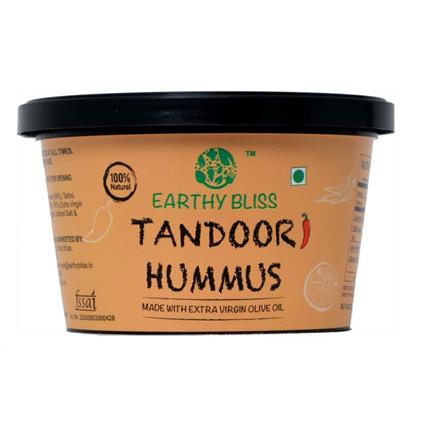 Earthy Bliss Hummus - Tandoori, 160 G