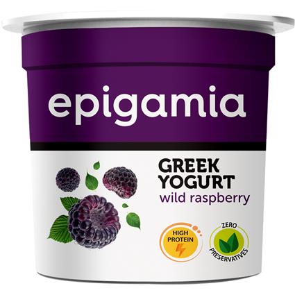 Epigamia Raspberry  Yogurt, 90G Cup