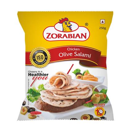 Zorabian Chicken Olive Salami 250G Pouch