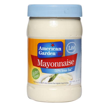 American Garden Lite  Mayonnaise, 473Ml Jar