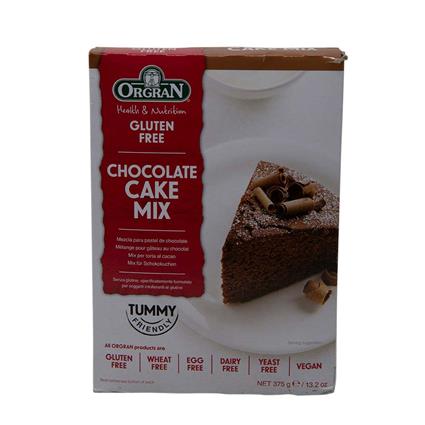 Organ Gluten N/F Choc Cake Mix 375G