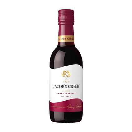 JACOBS CREEK SHIRAZ CABERNET 187 ML