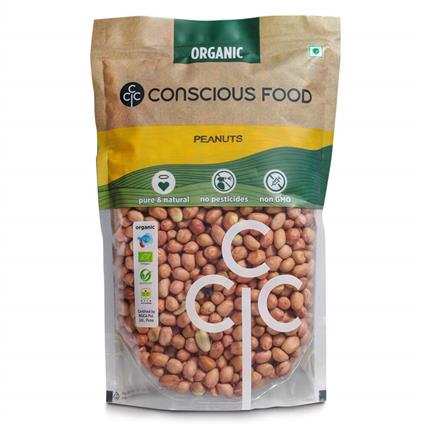 Conscious Food Organic Peanuts 500G Pack