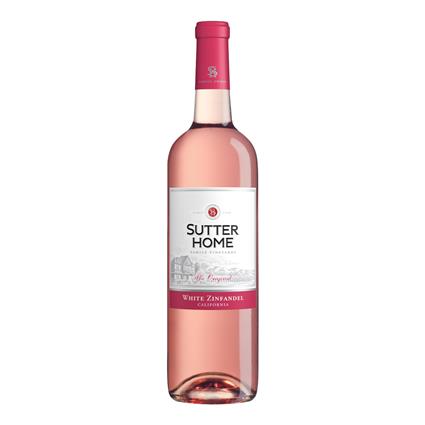 SUTTER HOME WHITE ZINFANDEL CALIFORNIA