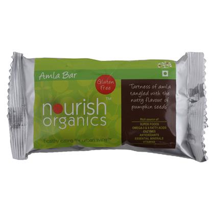Nourish Organics Amla Cashew Bar 30G