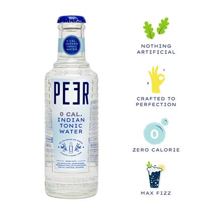 Peer Zero Calcium Indian Tonic Water, 200Ml