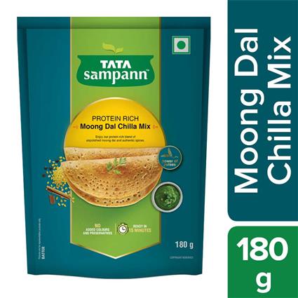 Tata Sampann Moong Dal Chilla Mix, 180G Pouch