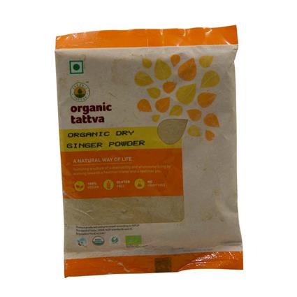 Organic Tattva Dry Ginger  Powder, 50G Pouch