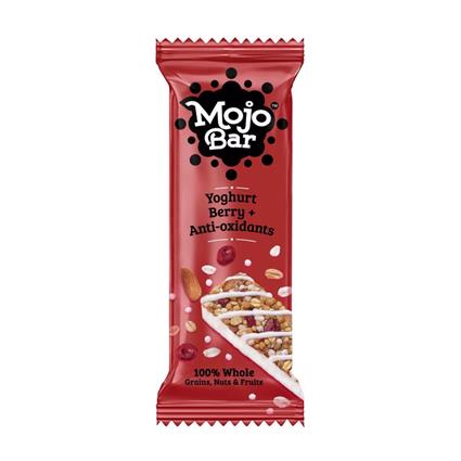 Mojo Bar Yogurt Berry + Anti-Oxidants  Bar, 35G Packet