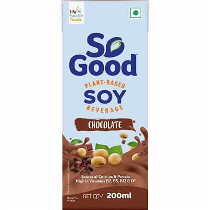 So Good Chocolate Flavour Soy Milk, 200Ml