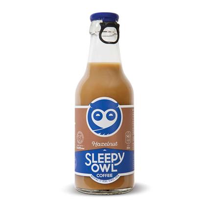 Sleepy Owl Hazelnut Iced Coffee 200Ml Bottle