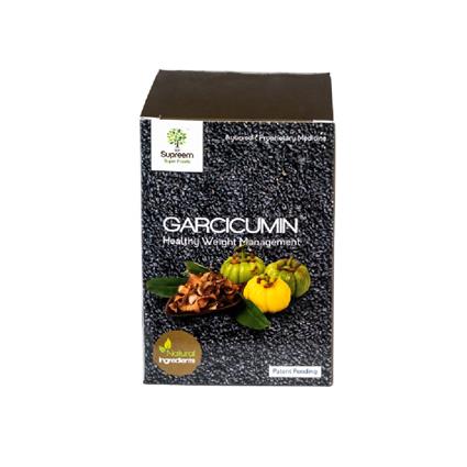 Supreem Super Foods Garcicumin Healthy Weight Management (Garcinia Cambogia And Kalonji Extracts)  90 Nos (30-Days).