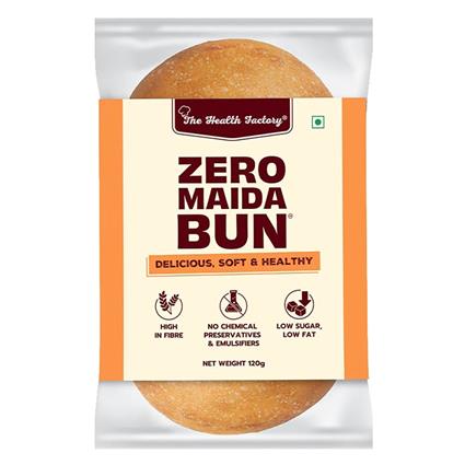 The Health Factory Zero Maida Bun 120G X Pack Of 2