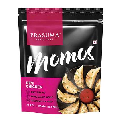 Prasuma Chicken Momos Original 24Pcs