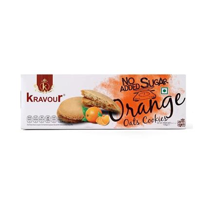Kravour S/F Orange Oats Cookies 150G
