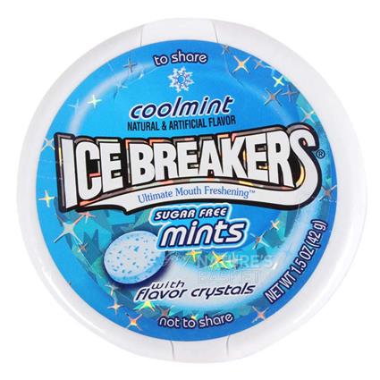 Ice Breaker Coolmint(8 Count), 42G Tin