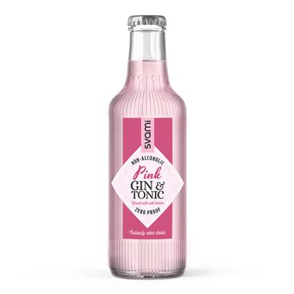 Svami Non Alcoholic Pink  Gin & Tonic, 200Ml