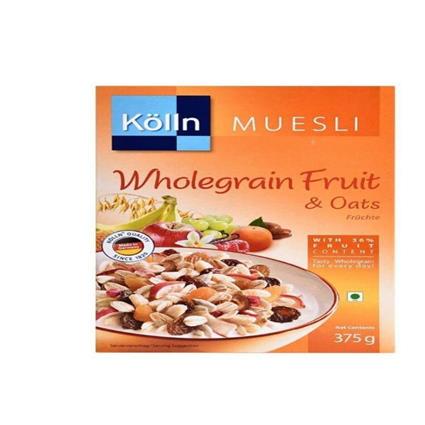 Kolln Muesli Wholegrain Fruits & Oats 375G Box