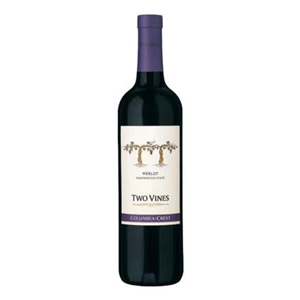 Two Vines Merlot 750Ml