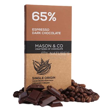 Mason & Co 65% Espresso Dark Chocolate 60G