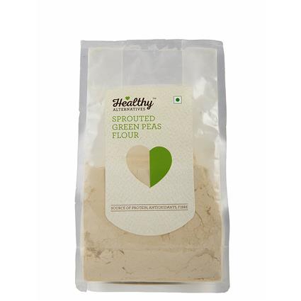 Healthy Alternatives Sprouted Green Peas Flour 400G Pouch