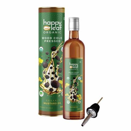 Happyleaf Organic Mustard Oil 750 Ml