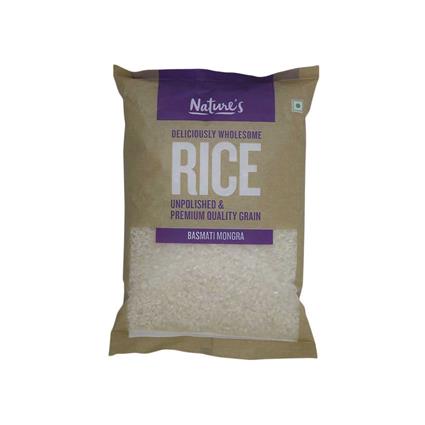 Natures Mogra Basmati Rice, 1Kg Pouch