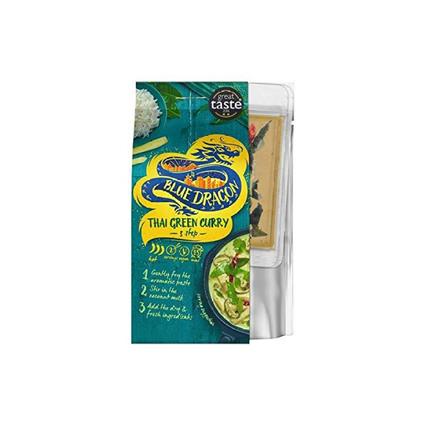 Blue Dragon 3 Step Thai Green Curry Meal Kit, 253G Pack
