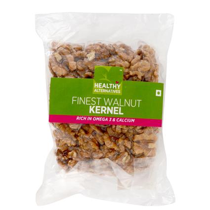 Healthy Alternatives Organic Walnut Kernel, 500G Pouch