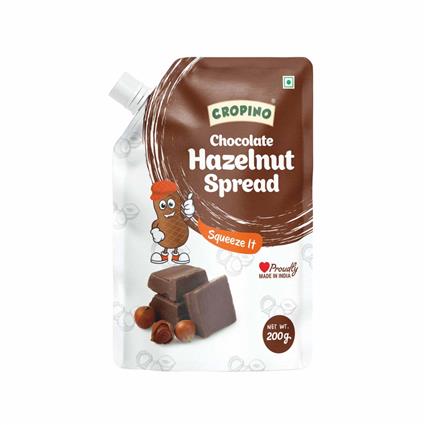 Cropino Chocolate Hazelnut Spread, 200G Jar