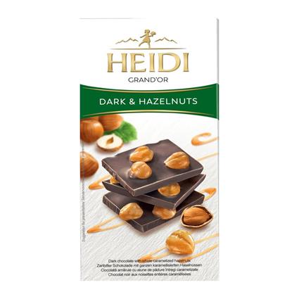 Heidi Grandor Dark Hazelnut Chocolate100g