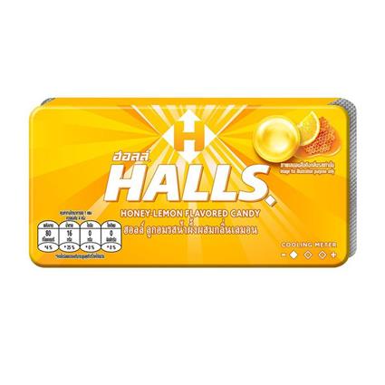 Halls Honey Lemon Candy 22.4G