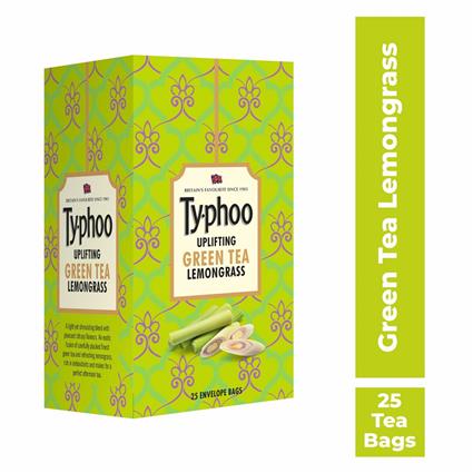 Typhoo Lemon Grass Green Tea, 25 Tea Bags