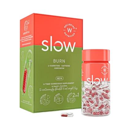 Wellbeing Nutrition Slow Burn Metabolism 60Capsules Box