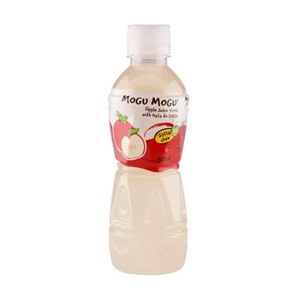 Mogu Mogu Apple Juice 300Ml Bottle