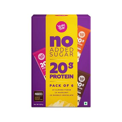 YOGA BAR PROTEIN  VARIETY PACK OF 6