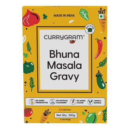 Currygram Bhuna Masala Gravy Meal Kit, 300G Box