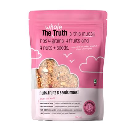 The Whole Truth Nuts Fruits & Seeds Breakfast Muesli 350G Packet