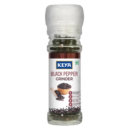 Keya Malabar Extra Black Pepper In Grind 100G Bottle