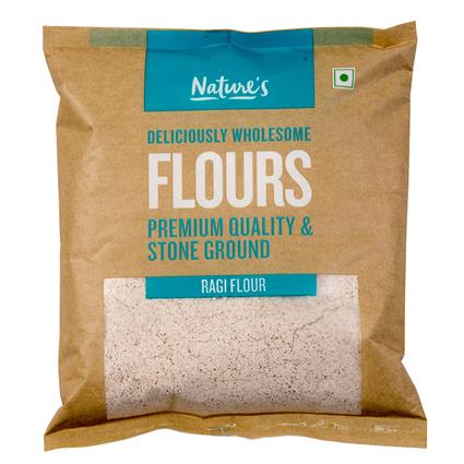 Natures Ragi Flour, 500G Pouch
