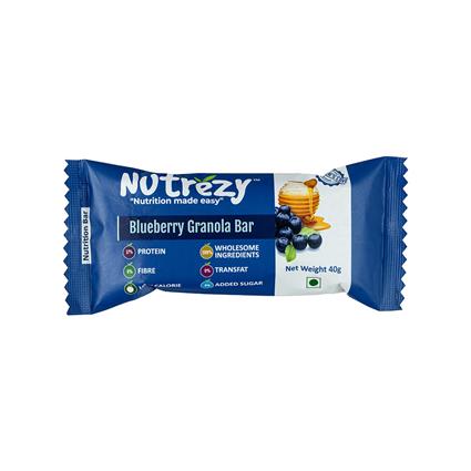 Nutrezy Blueberry Granola Bar40g