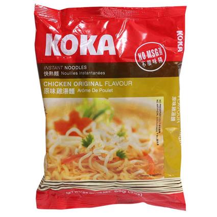 Koka Original Chicken (No Msg) Instant Noodles, 85G