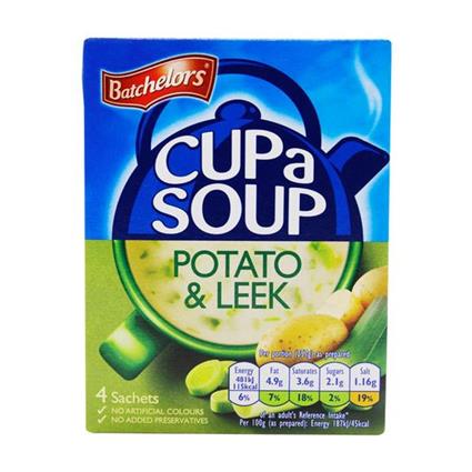 Batchelors Cupa Soup Potato & Leek 107G