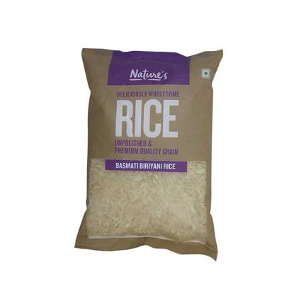 Natures Biryani Basmati Rice, 1Kg Pouch