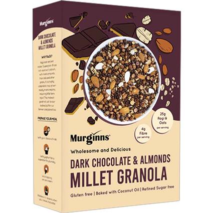 Murginns Dark Chocolate & Alomond Millet Gronola 350 GM