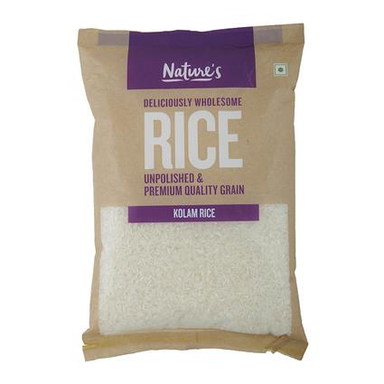 Natures  Kolam Rice 1Kg Pouch