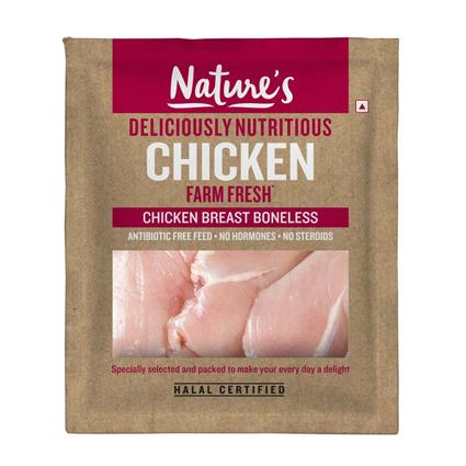Natures Chicken Breast Boneless 450G